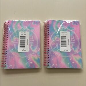 2 Justice Girls planner notebooks